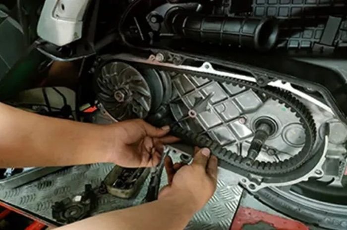 Waspada V-Belt Motor Matic Tetap Bisa Selip Walaupun Sudah Diganti yang Baru, Ini Penyebabnya